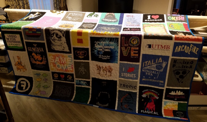 King TShirt Quilt